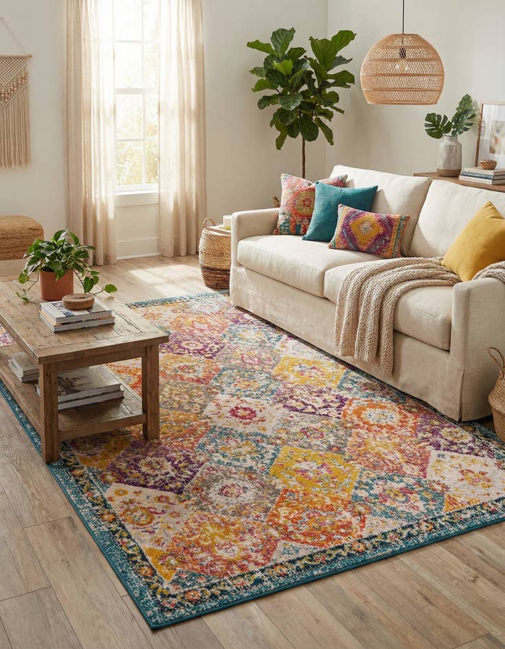 Detail image of 5' 3 x 8' Madeline Rug