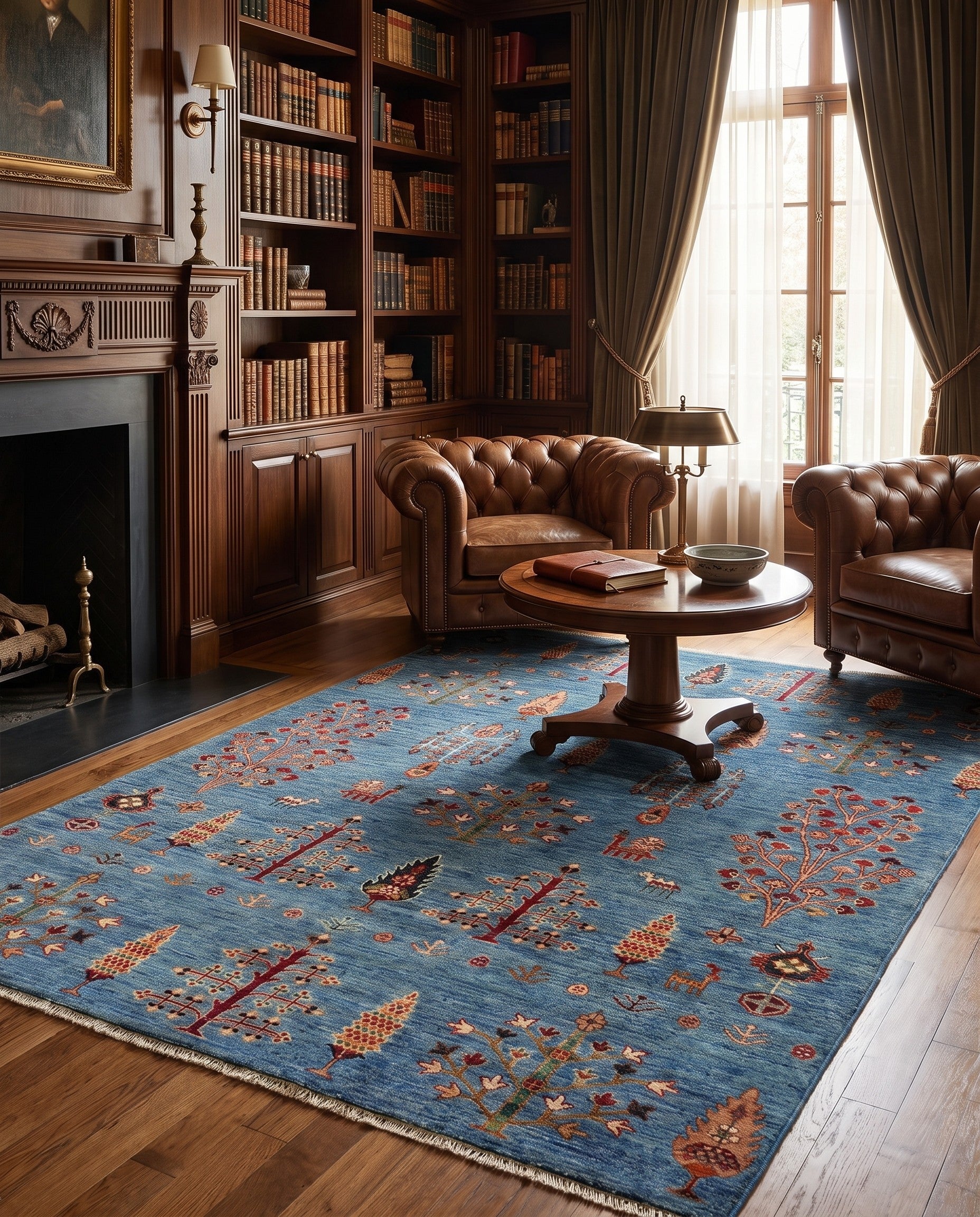 5' 2 x 7' Hand Knotted Ariana Ziegler Rug