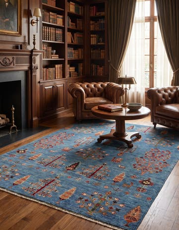 5' 2 x 7' Hand Knotted Ariana Ziegler Rug