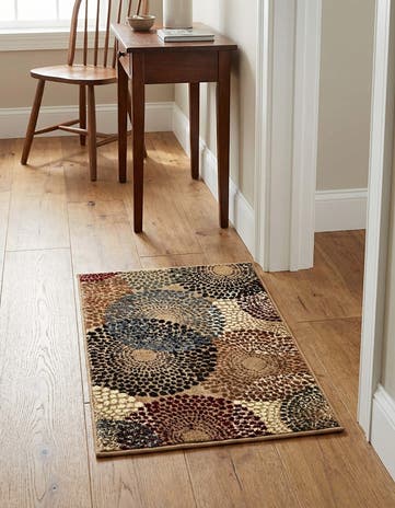 Beige Cafe Rug