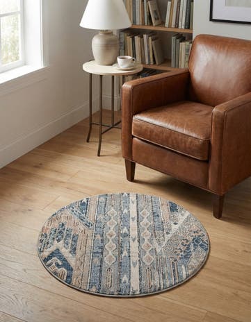 3' x 3' Oregon Round Rug