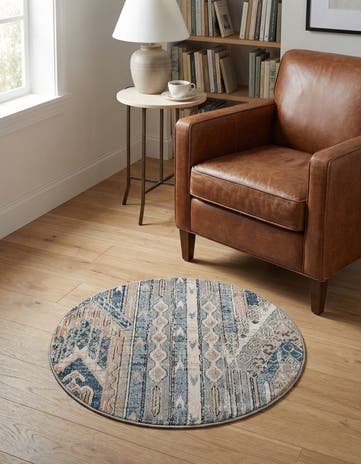 3' x 3' Oregon Round Rug