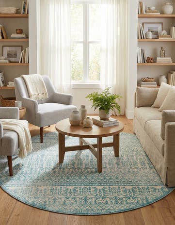 Jill Zarin 7' 10 x 7' 10 Uptown Cloisters Round Rug