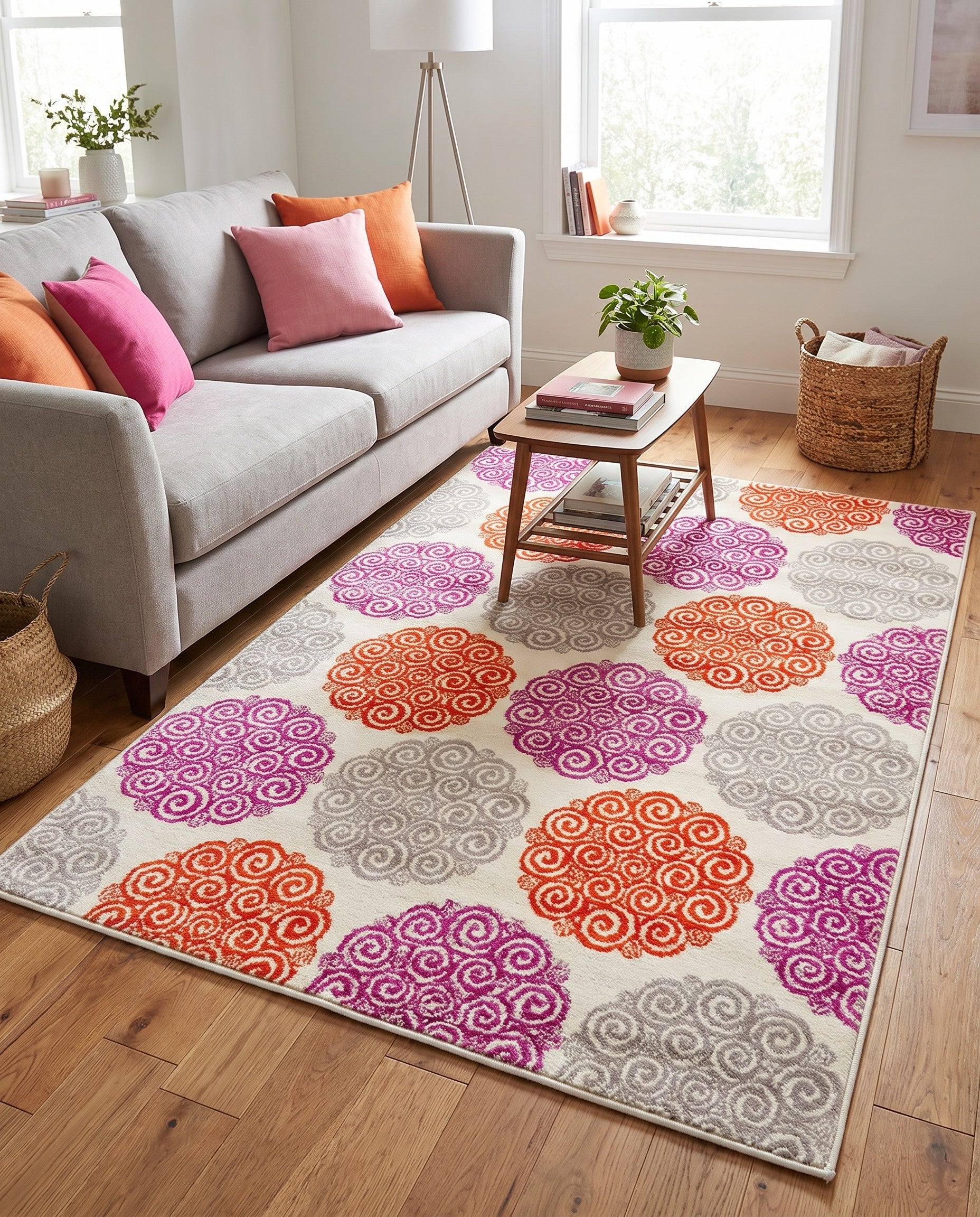120cm x 185cm Open Hearts Rug