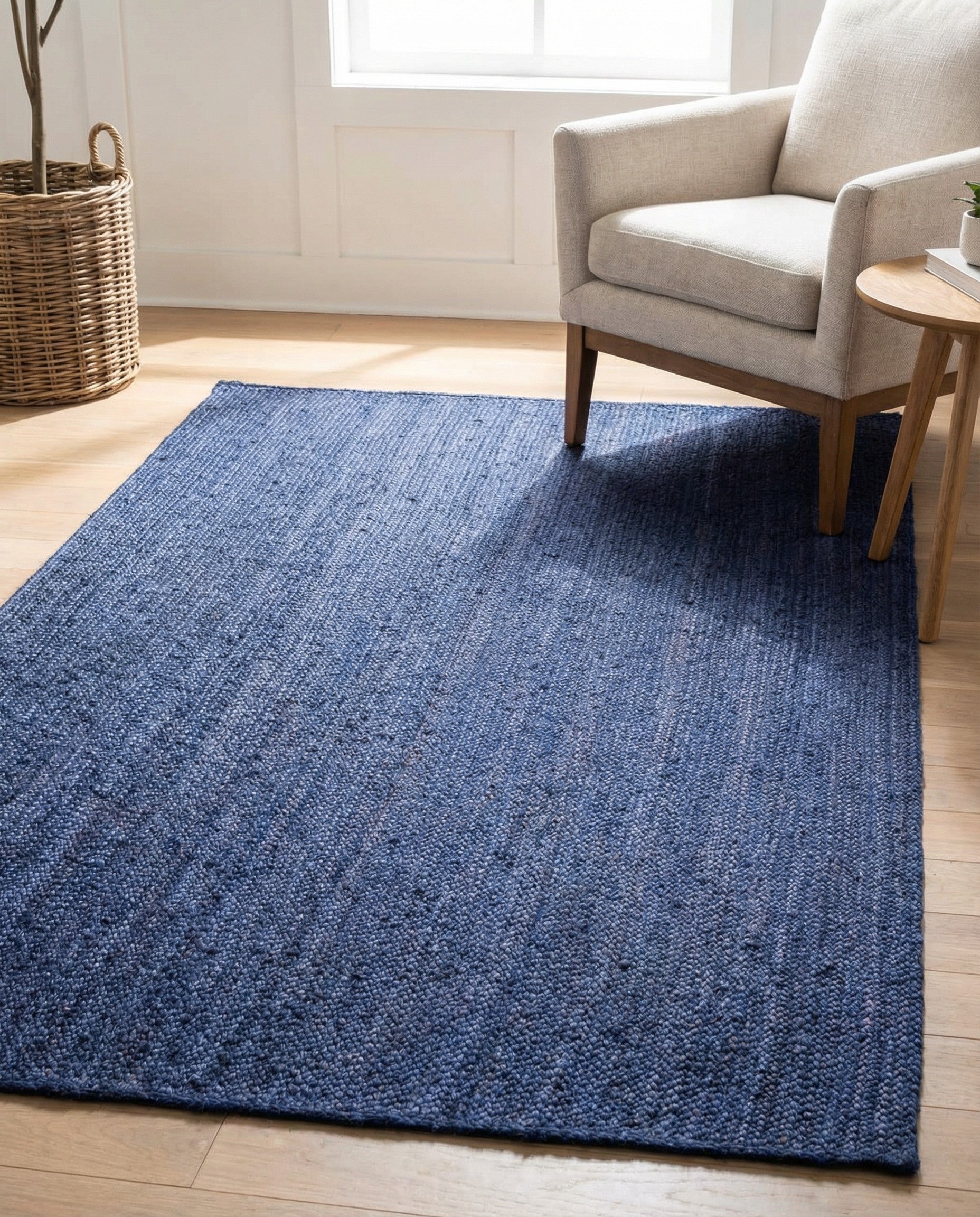 Primary image 4' 1 x 6' 1  Hand Braided Jute Rug