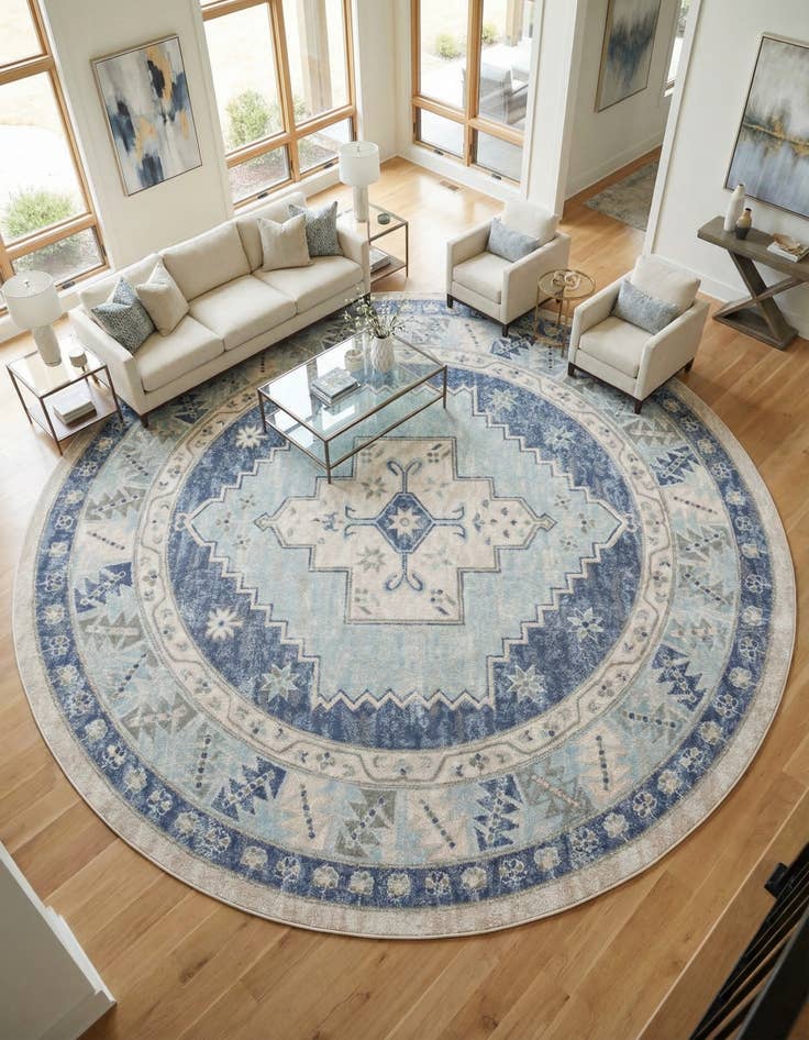 Detail image of 12' x 12' Whitney Round Rug
