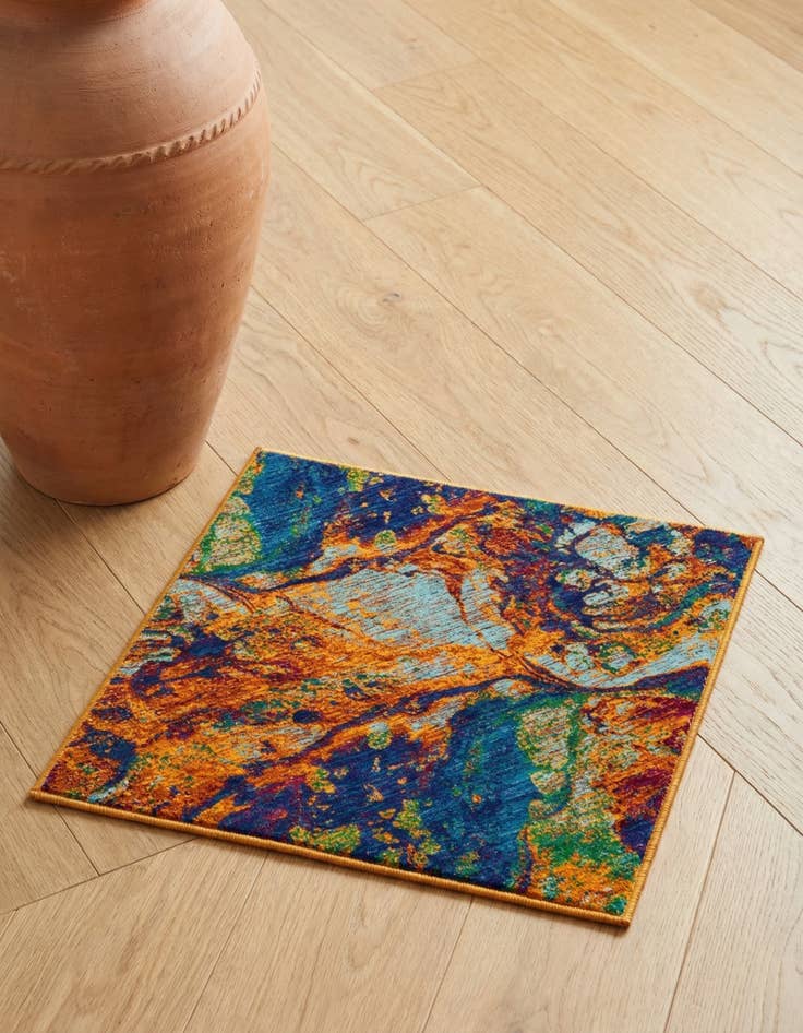 Detail image of 1' 4 x 1' 4 Calypso Sample Rug