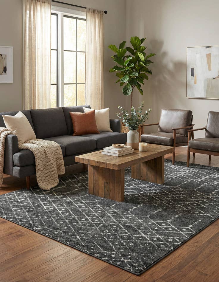 Detail image of 7' x 10' Paxon Trellis Rug