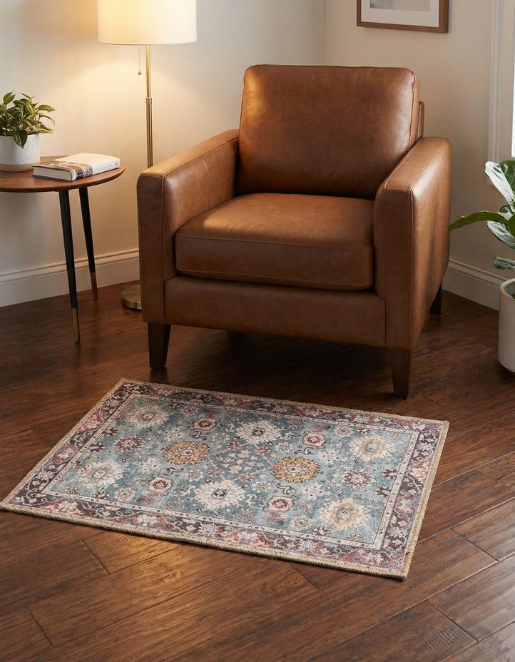 2' x 3' 1 Washable Timeless Rug