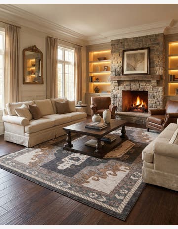 9' x 12' 6 Grand Tradition Rug