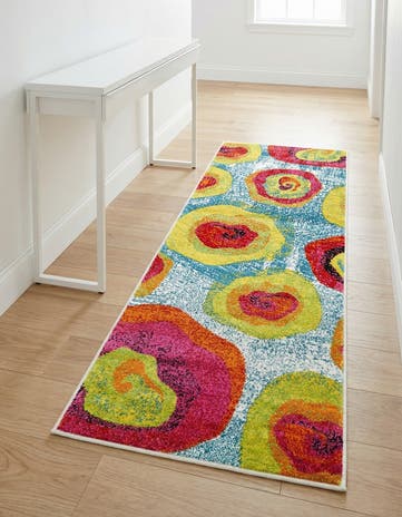 Blue Tuscany Runner Rug