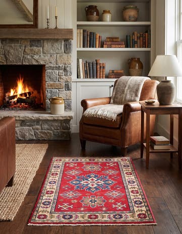 2' 8 x 4' 2 Hand Knotted Kazak Rug