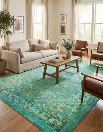 10' 6 x 14' Washable Francesca Rug