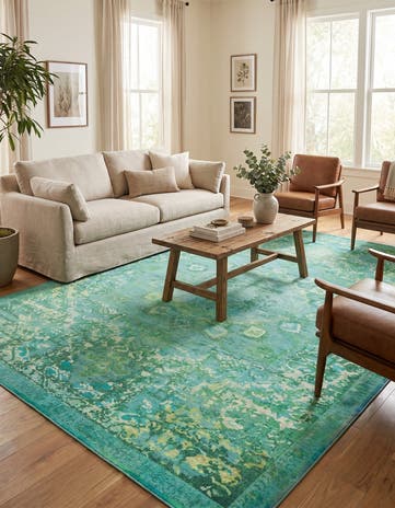 10' 6 x 14' Washable Francesca Rug