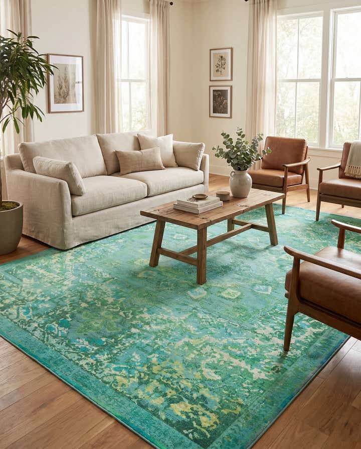 10' 6 x 14' Washable Francesca Rug