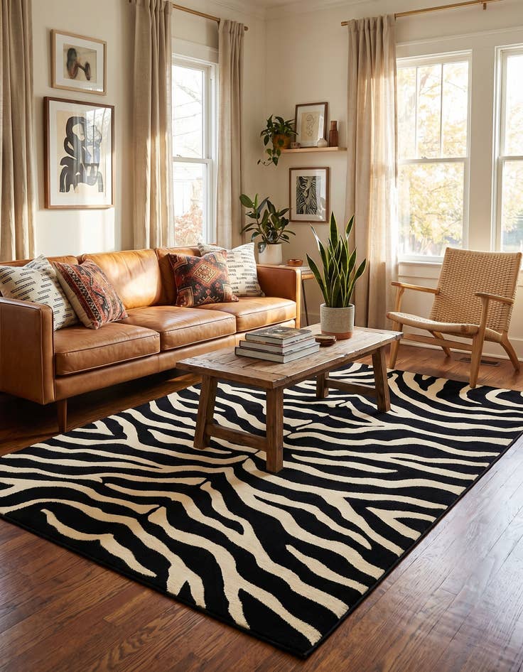 Detail image of 7' x 10' Safari Rug