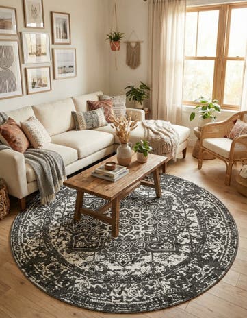 7' 10 x 7' 10 Arlington Round Rug
