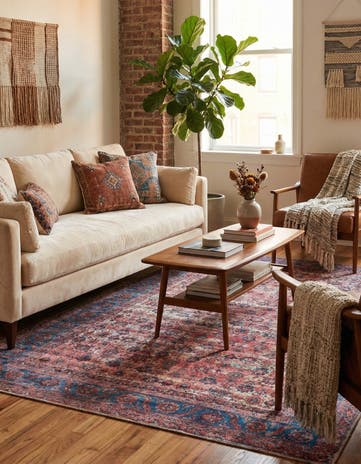 6' x 9' Washable Maahru Rug