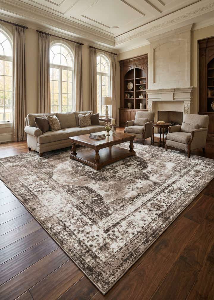 13' x 13' Monte Carlo Square Rug