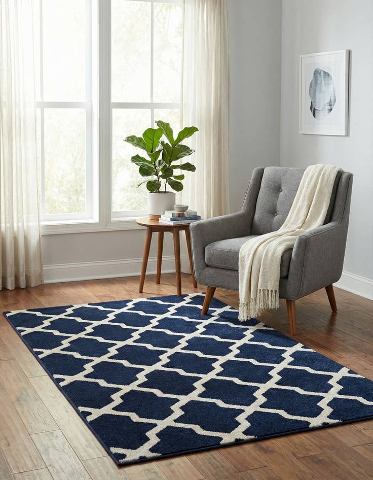 Detail image of 3' x 5' 3 Trellis Rug