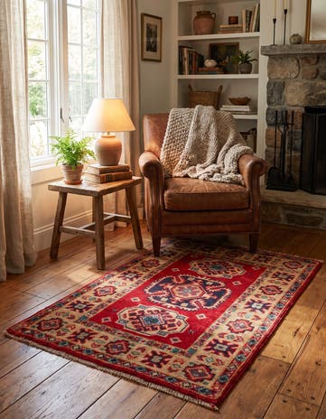 2' 1 x 3' 1 Hand Knotted Kazak Rug