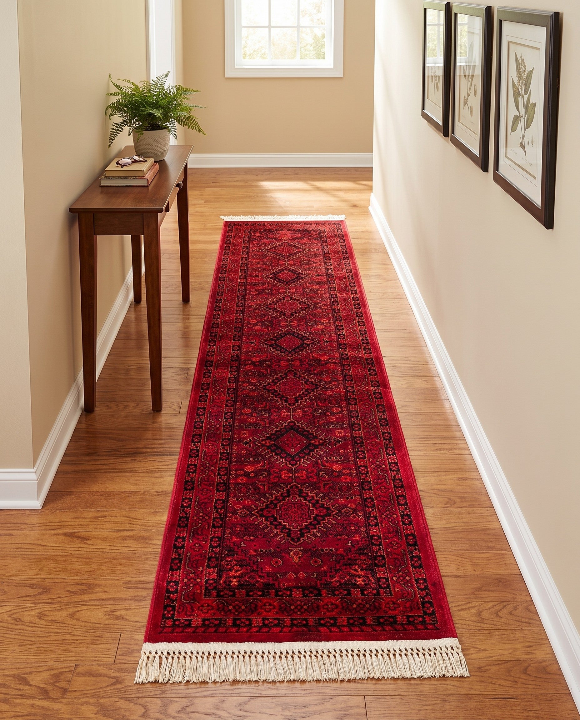2' x 8' Bokhara Runner Rug