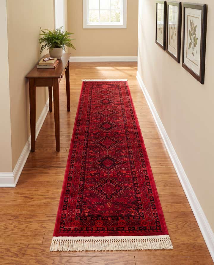 2' x 8' Bokhara Runner Rug