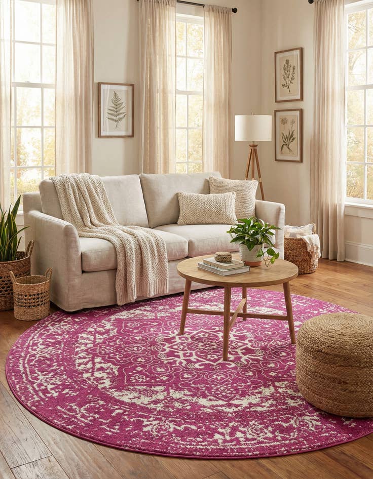 Detail image of 7' 10 x 7' 10 Arlington Round Rug