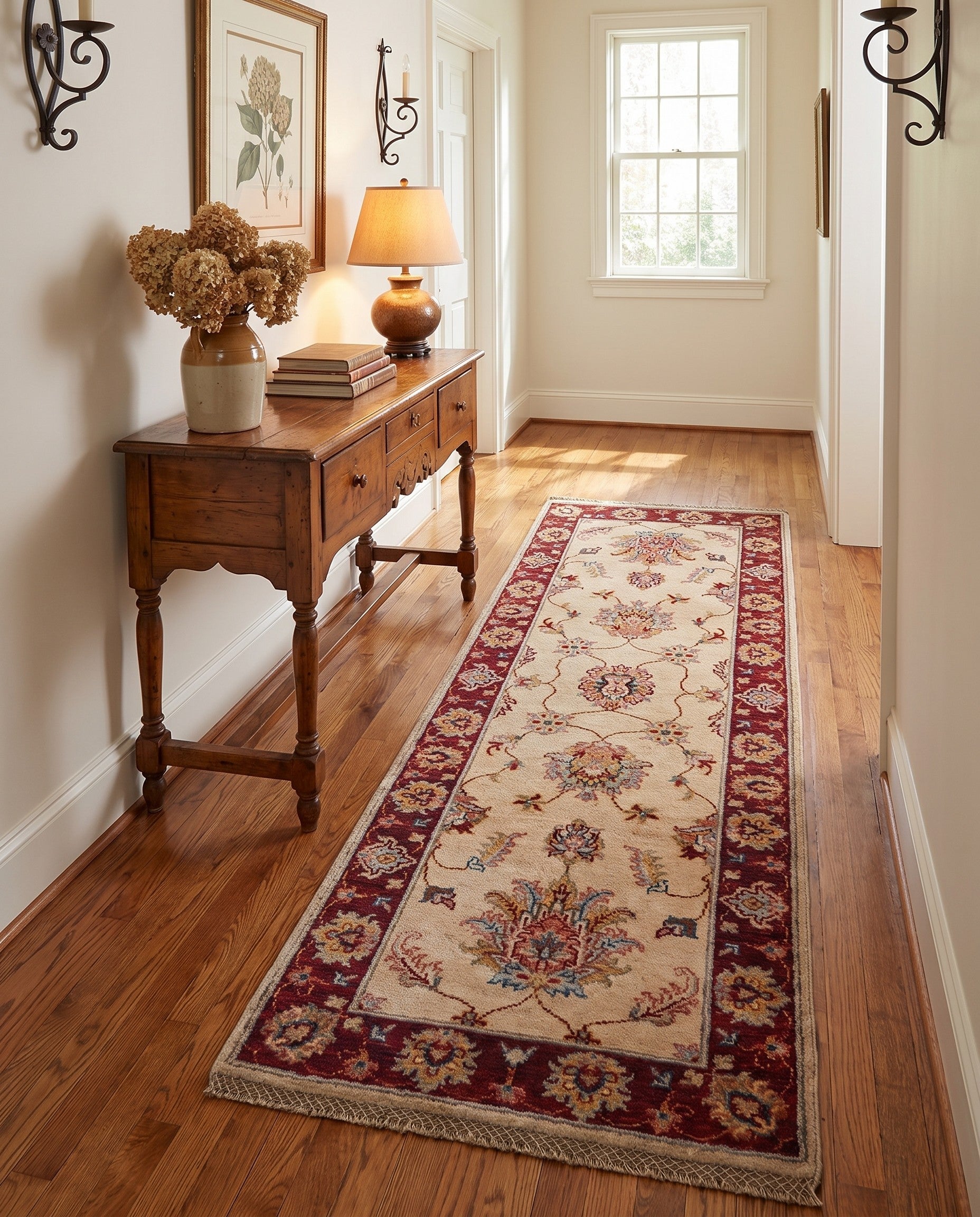 2' x 5' 11 Hand Knotted Peshawar Ziegler Runner Rug