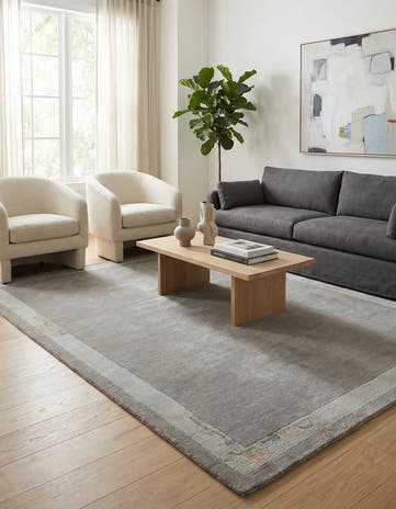 4' 8 x 6' 7 Hand Knotted Nepal Wool Rug