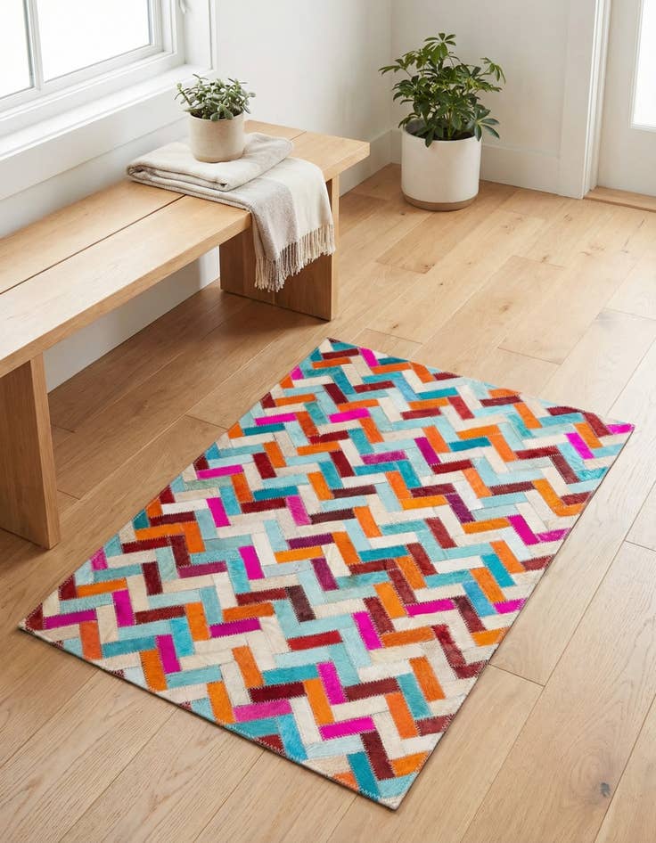 Detail image of 2' x 3' Cowhide Rug