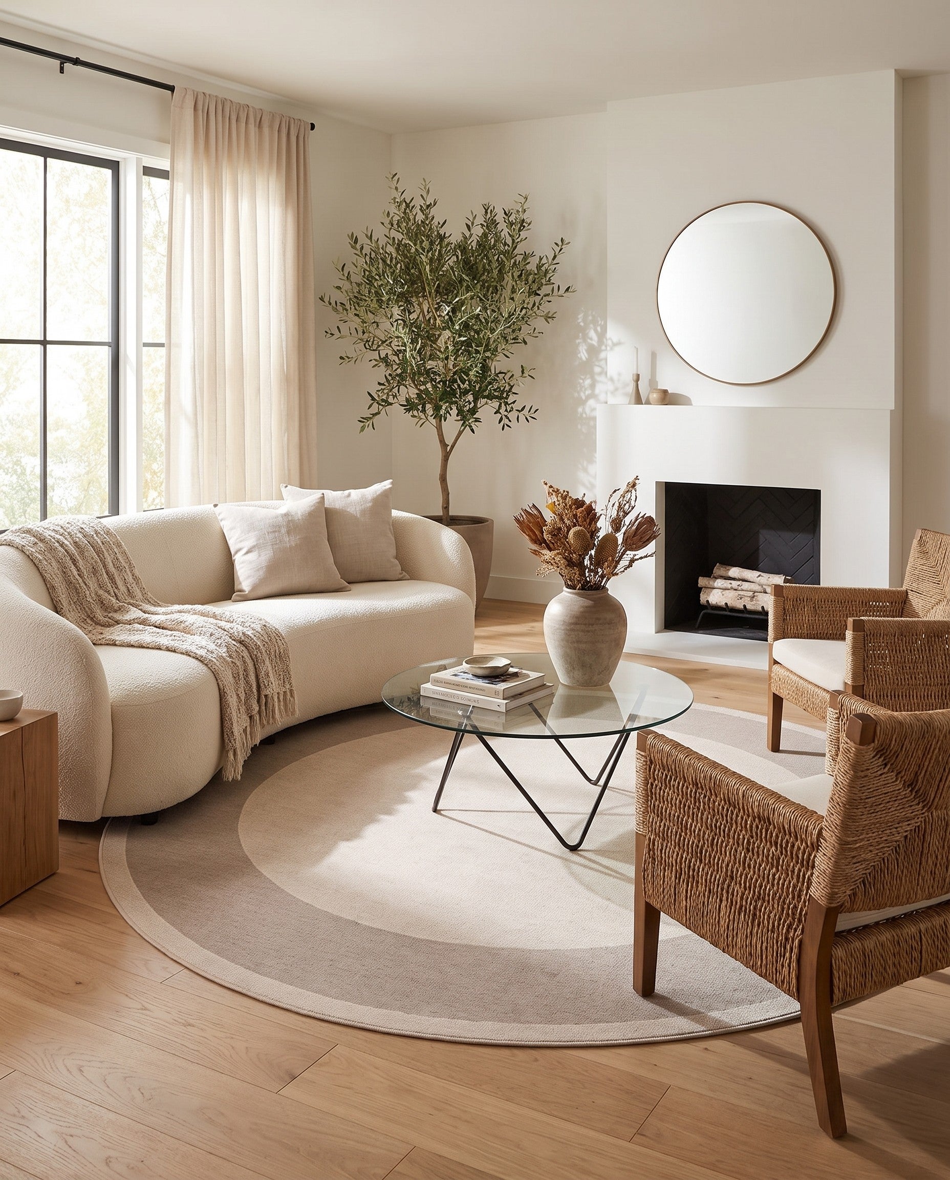 Jill Zarin 6' x 6' Uptown Round Rug