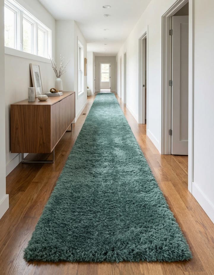 2' 7 x 13' Infinity Shag Runner Rug