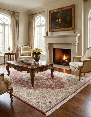 4' 11 x 6' 10 Tabriz Rug