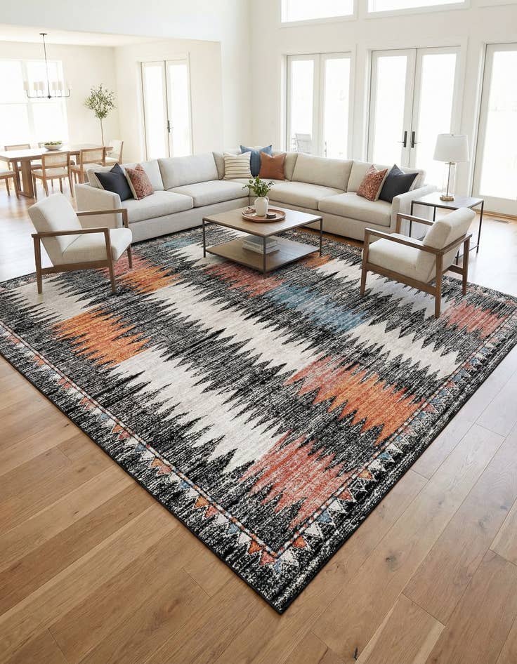 Detail image of  12' x 12' Aramis Square Rug