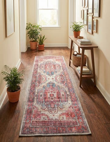 2' x 6' Washable Maahru Runner Rug