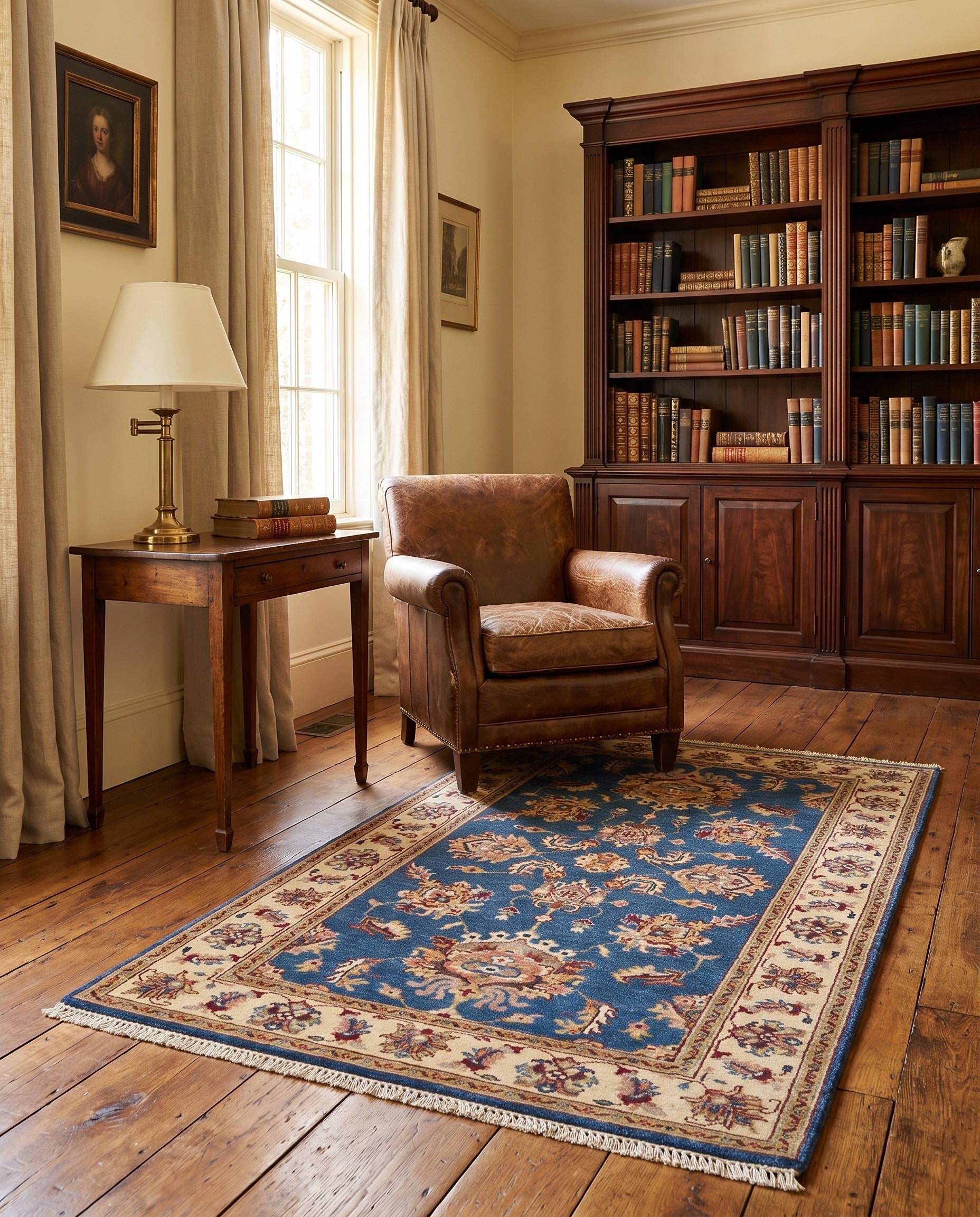 3' 1 x 5' 1 Hand Knotted Ziegler Rug