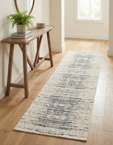 Ivory Georgia Runner Rug