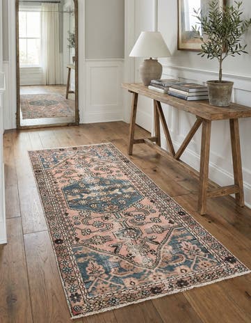 3' x 6' 2 Hand Knotted Ultra Vintage Persian Wool Runner Rug