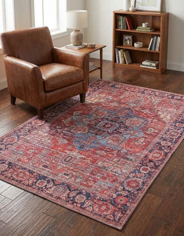 4' x 6' Washable Maahru Rug
