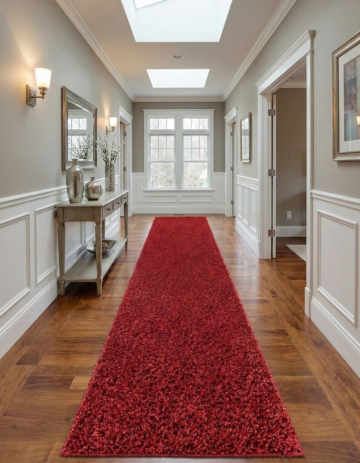 2' 7 x 20' Zermatt Shag Runner Rug