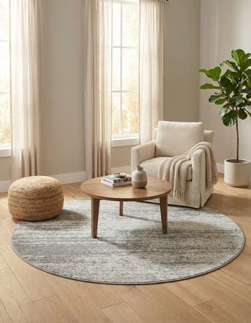6' x 6' Loft Round Rug