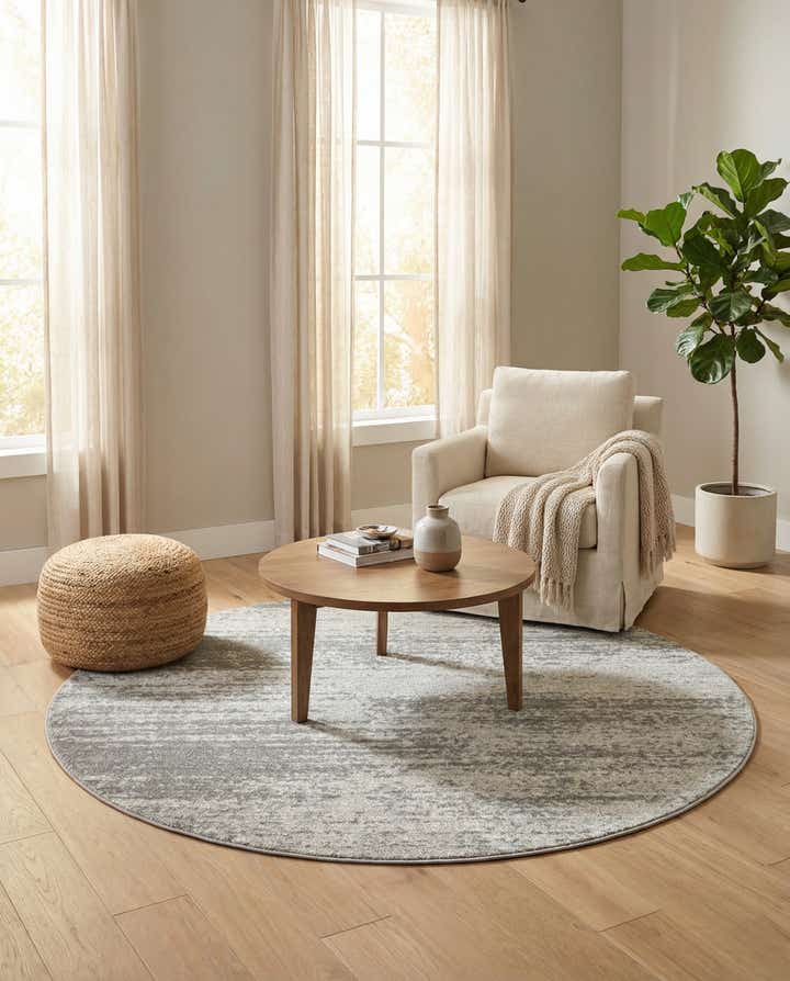 6' x 6' Angelica Round Rug