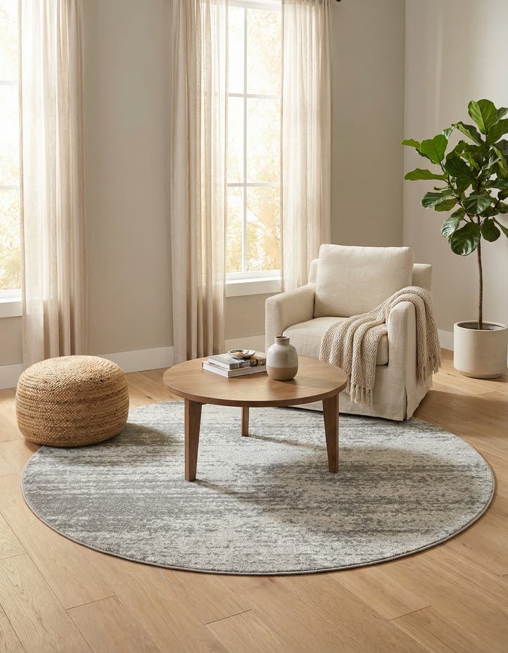 6' x 6' Angelica Round Rug