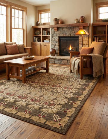 Brown Kensington Rug