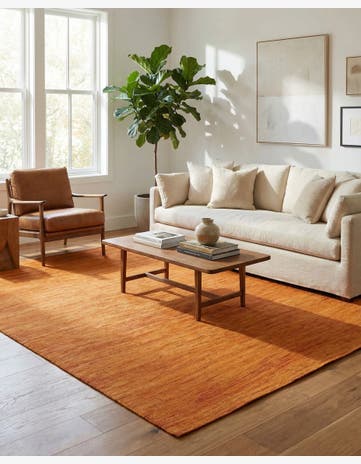 6' 9 x 9' Hand Woven Kilim Modern Wool Rug