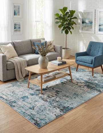 6' 1 x 9' Leipzig Rug