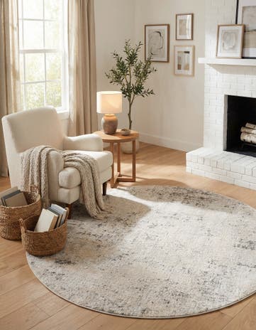 6' x 6' Caspian Round Rug