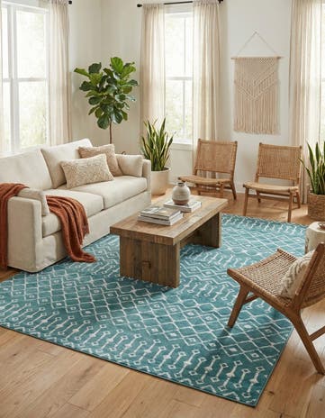 7' 10 x 10' Kasbah Trellis Rug