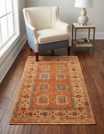 3' 5 x 5' 5 Kashkuli Wool Rug